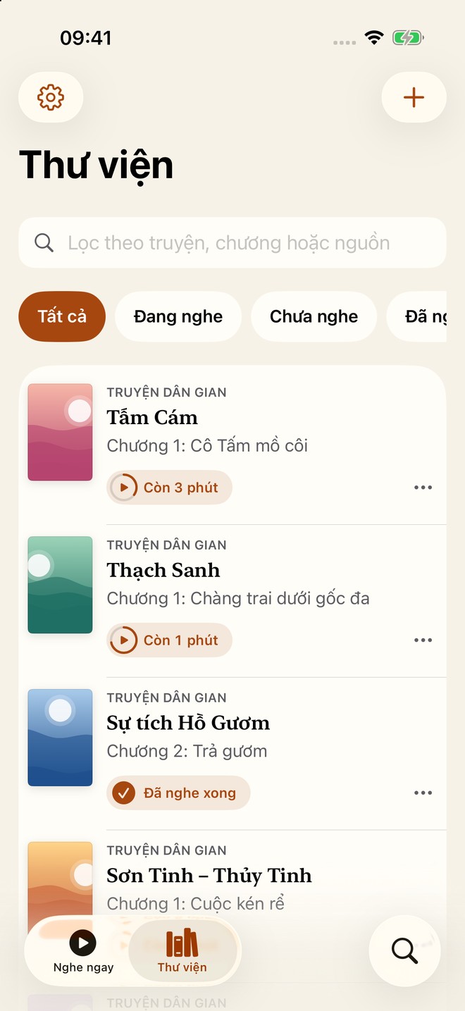 Thư viện truyện
